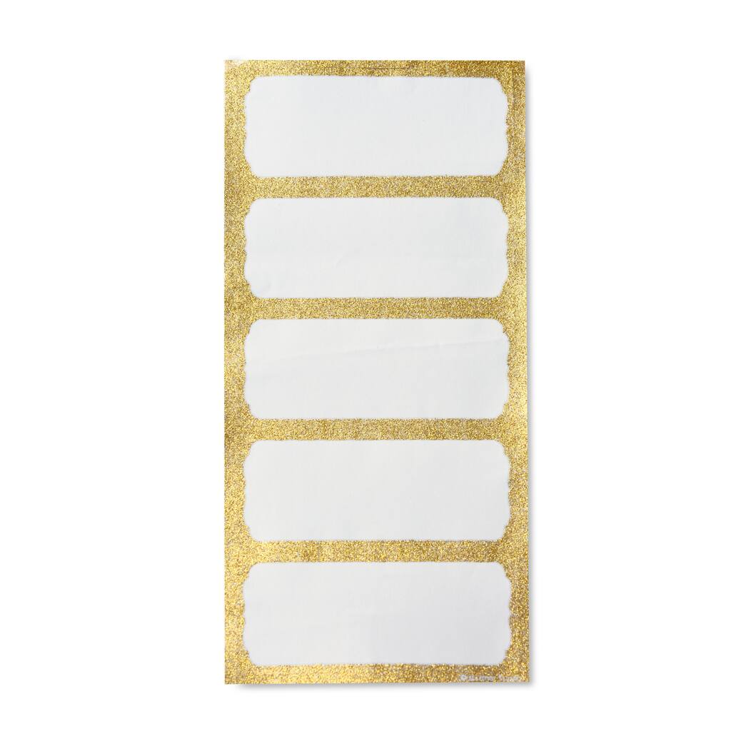 Gartner Studios® Gold Glitter Border Adhesive Address Labels